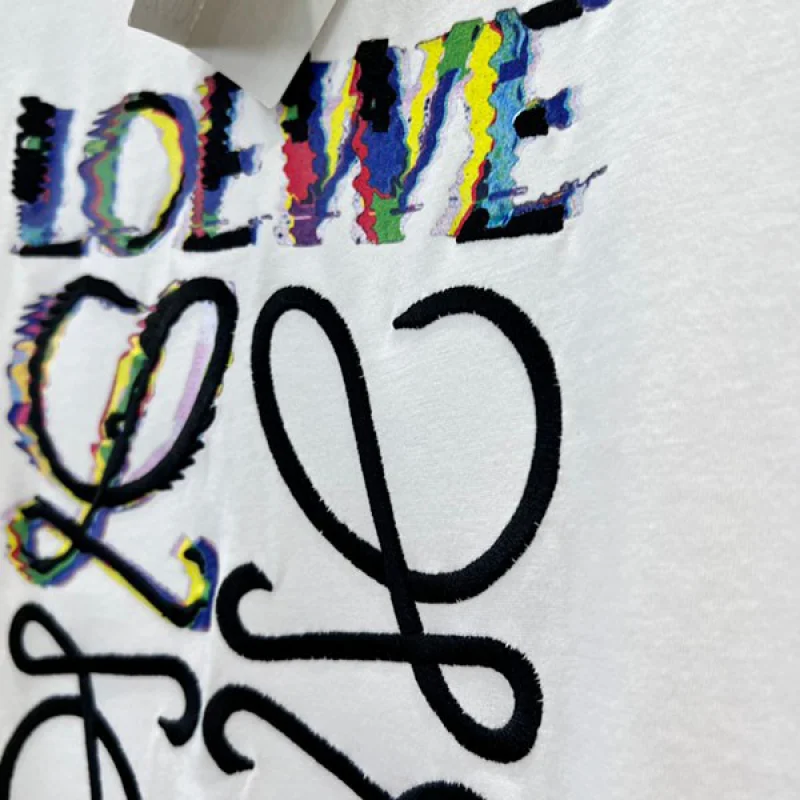 最安値挑戦 ロエベ アナグラム プリント Tシャツ 偽物 loh57666
