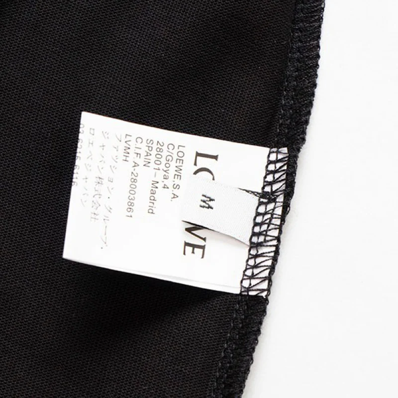 人気No1ロエベ 偽物 Paulas Ibiza ロゴ コットン Tシャツ 半袖 lok07899