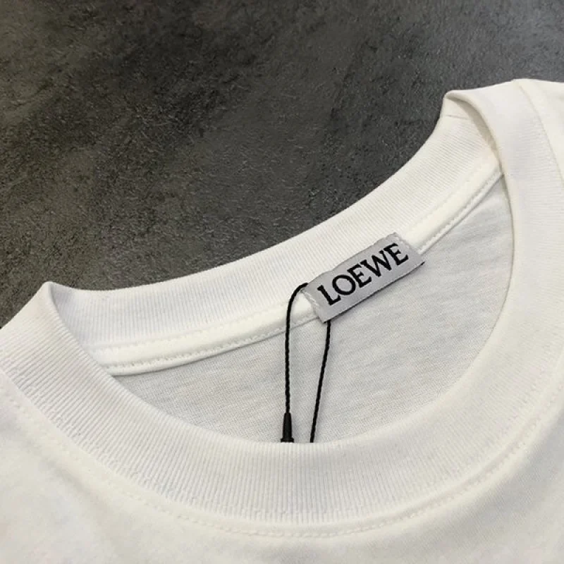 絶対欲しい！可愛い♡ロエベ アナグラム Tシャツ コピー lom72020