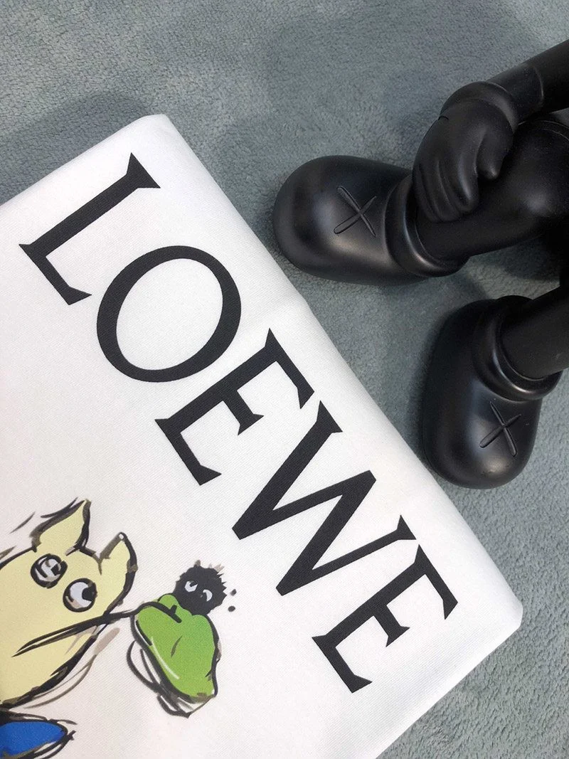 大人気!可愛い ロエベ トトロ tシャツ コピー コラボ コットン loo38422