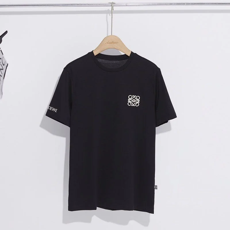 ☆超人気☆ロエベ☆アナグラム ロゴ コットン 半袖Tシャツ コピー lor06706