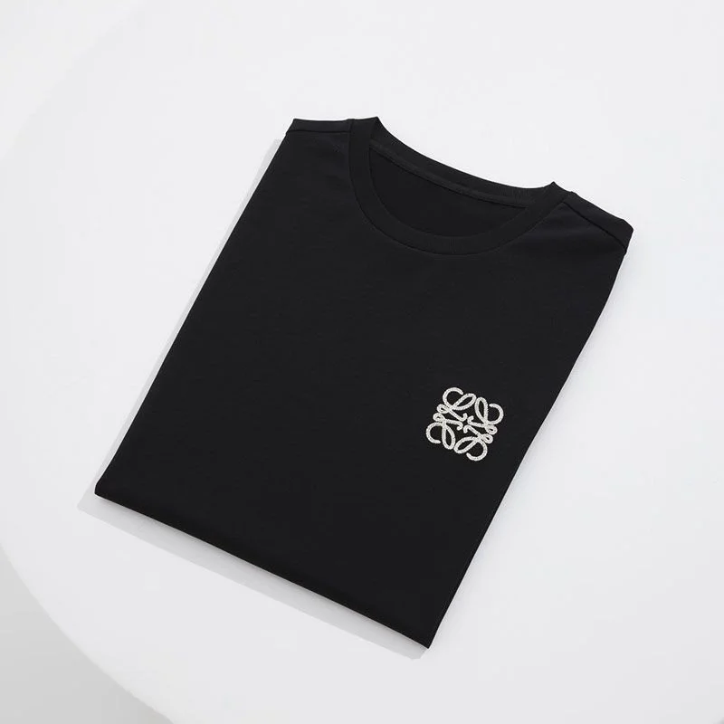 ☆超人気☆ロエベ☆アナグラム ロゴ コットン 半袖Tシャツ コピー lor06706