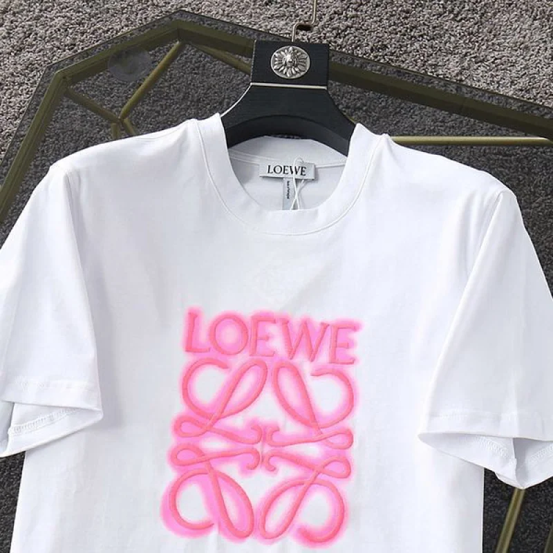 ☆関税込☆ロエベ★アナグラムバイカラーコットンTシャツ コピー★ los97949