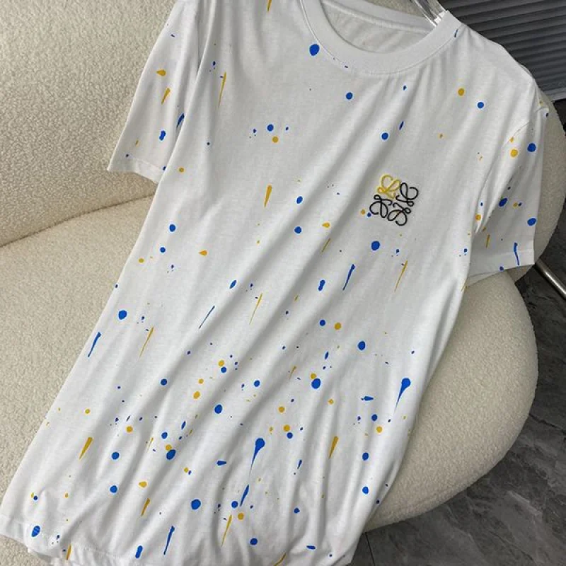 ブティック♪ロエベ プリント クロップド T シャツ コピー lou45765