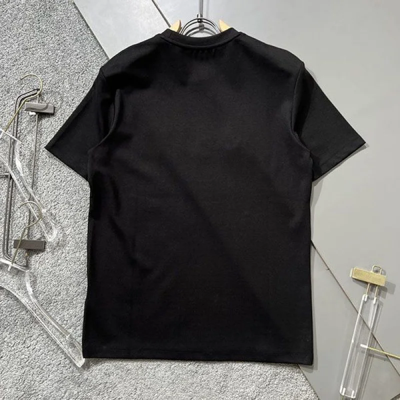 最新でオシャレ☆ロエベ★アナグラムバイカラーコットンTシャツ 偽物★ lou89139