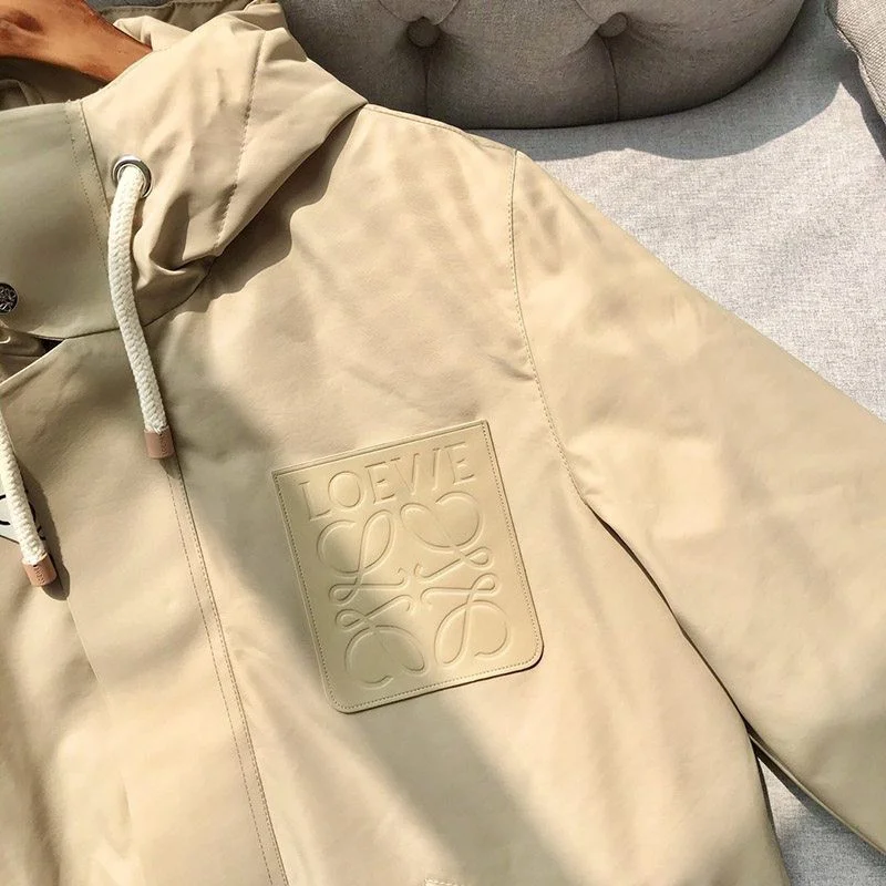 完売必至 ロエベ コットン フーデッド パファージャケット コピー lou95472