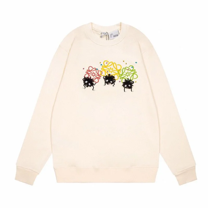 完売必至!ロエベ × 千と千尋 コピー スウェット ススワタリ アナグラム lov03451