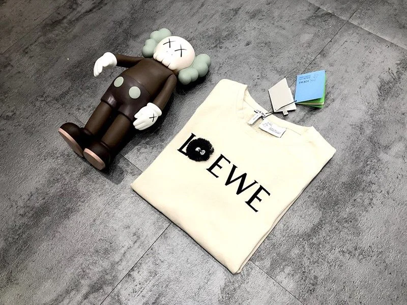 春もの新作 ロエベ コットン アナグラムTシャツ スーパーコピー low41681