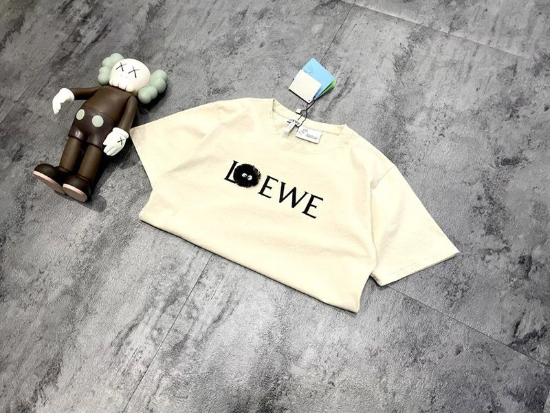 春もの新作 ロエベ コットン アナグラムTシャツ スーパーコピー low41681