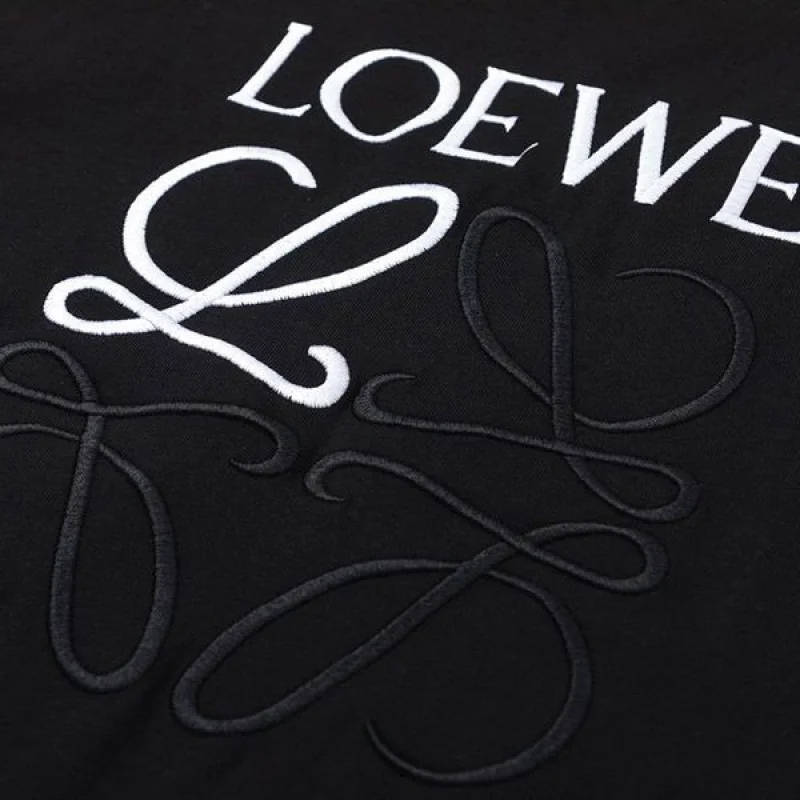 注目★ロエベ アナグラム クラフト Tシャツ 偽物 コットン loz45240