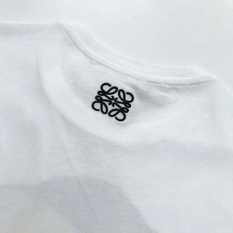 争奪戦[ロエベ] カオナシ コピー オーバーサイズ コットン Tシャツ loz95351