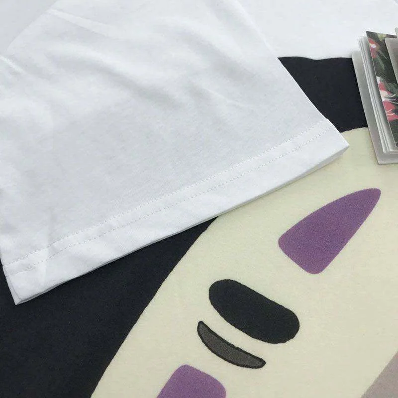 争奪戦[ロエベ] カオナシ コピー オーバーサイズ コットン Tシャツ loz95351