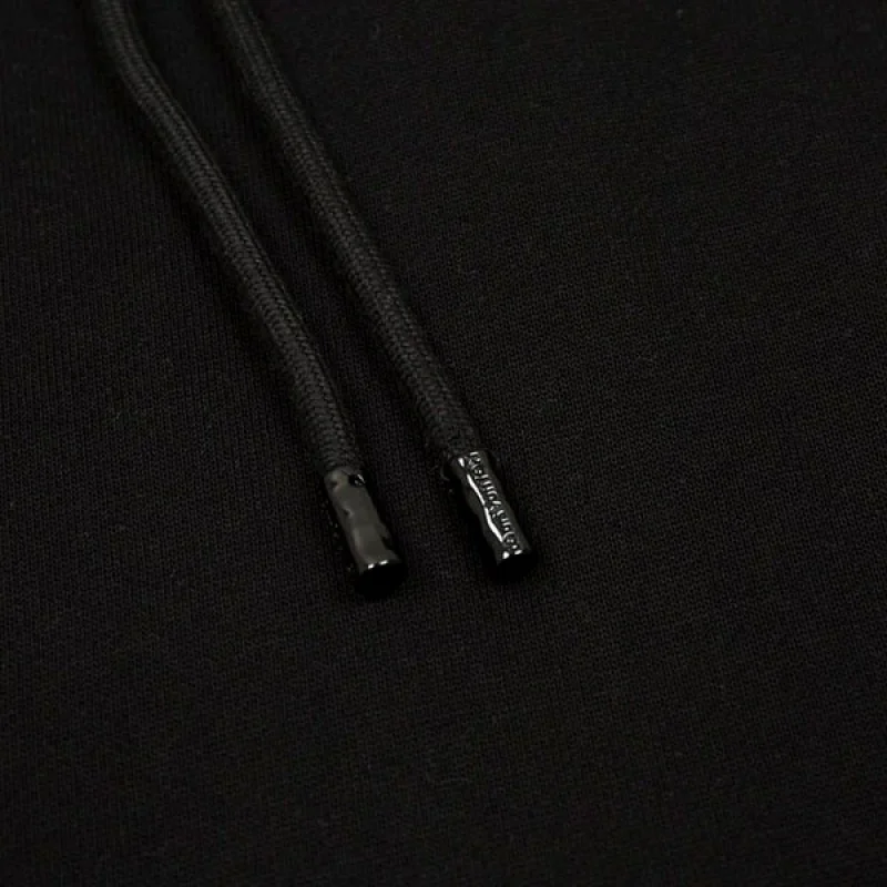 ルイヴィトン モノグラムサークルカットフーディコピー ブラックパーカー 1A8FHE
