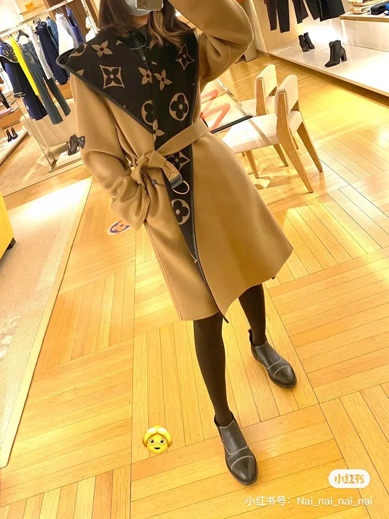人気No1 今冬活躍☆ルイヴィトン コート コピー ジャイアントモノグラム 1A8KT4