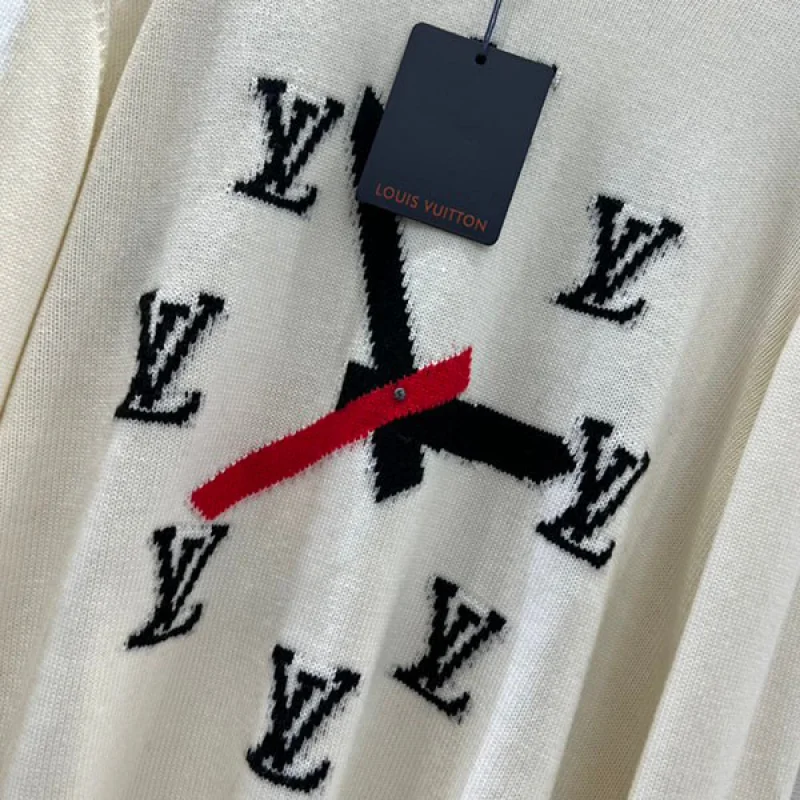 ルイヴィトン クロック インタルシア ニット 偽物 LV 時計 1A8P4E