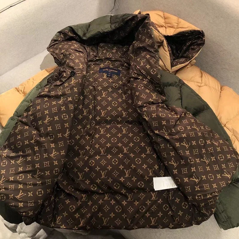 21SS【ルイヴィトン ダウンジャケット コピー】ロングスリーブ ピロウパファージャケット 2色 1A91KD
