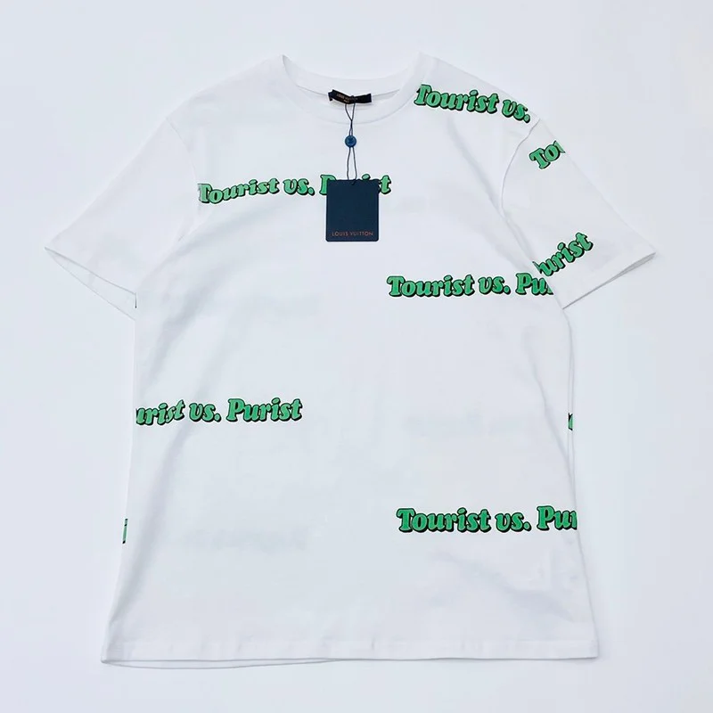 【新作Tシャツ♪】ルイヴィトン Tシャツ パロディ☆プリンテッド 1A971R
