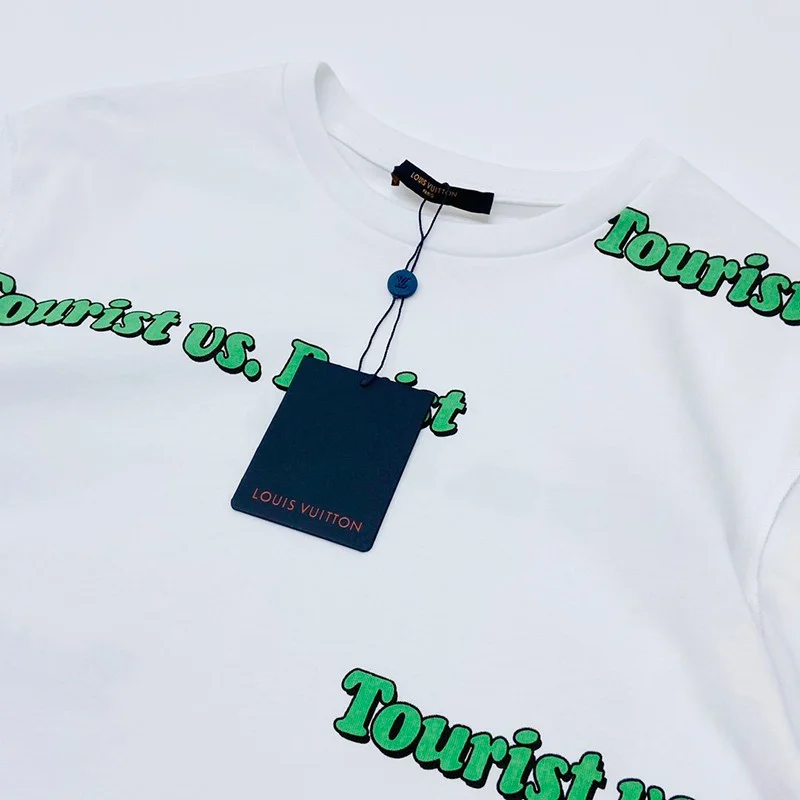 【新作Tシャツ♪】ルイヴィトン Tシャツ パロディ☆プリンテッド 1A971R