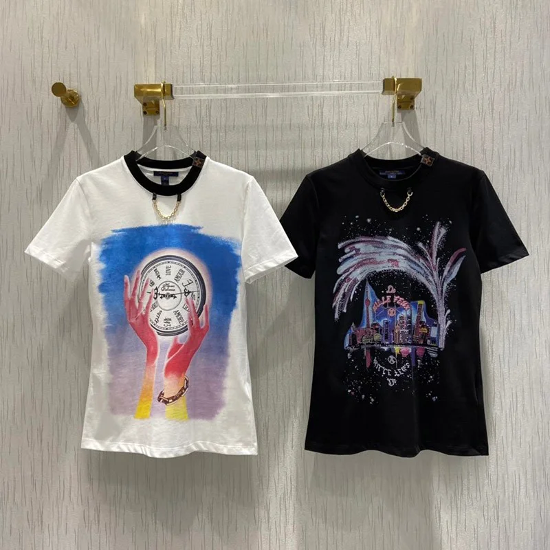 ルイヴィトン Tシャツ コピー☆リップスティック パッチ 2色 1A98TI