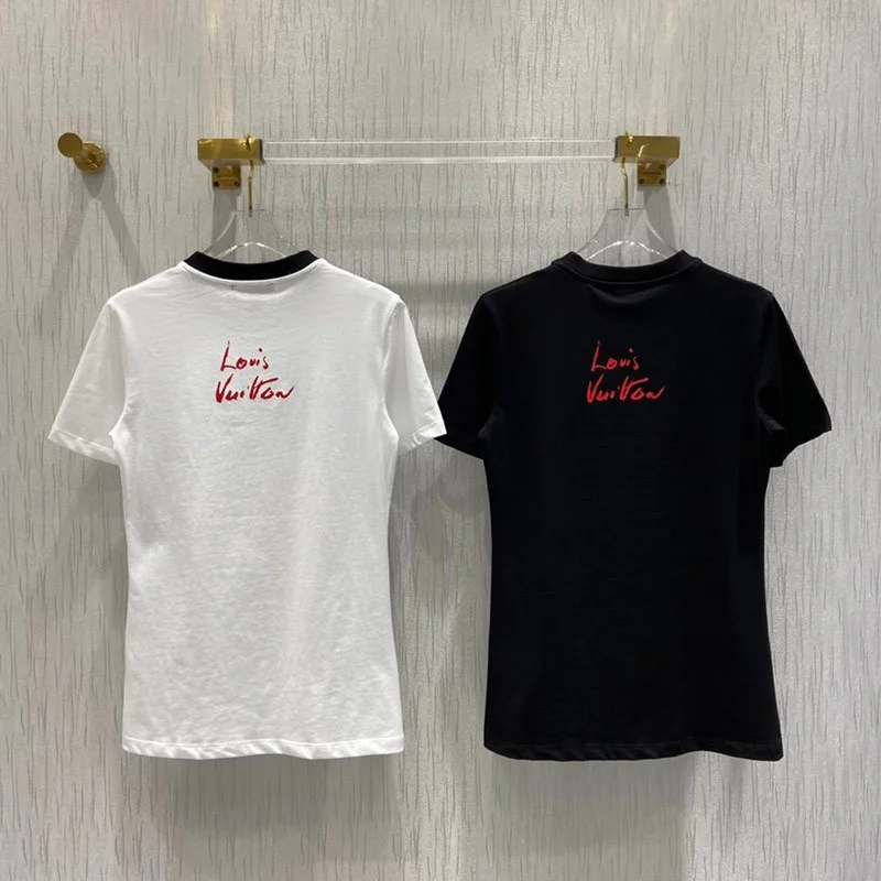 ルイヴィトン Tシャツ コピー☆リップスティック パッチ 2色 1A98TI