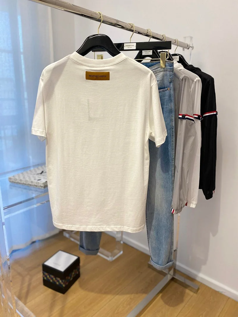 最安値挑戦 ルイヴィトン Tシャツ コピー ニット メゾンLVクルーネック 1A99ZT