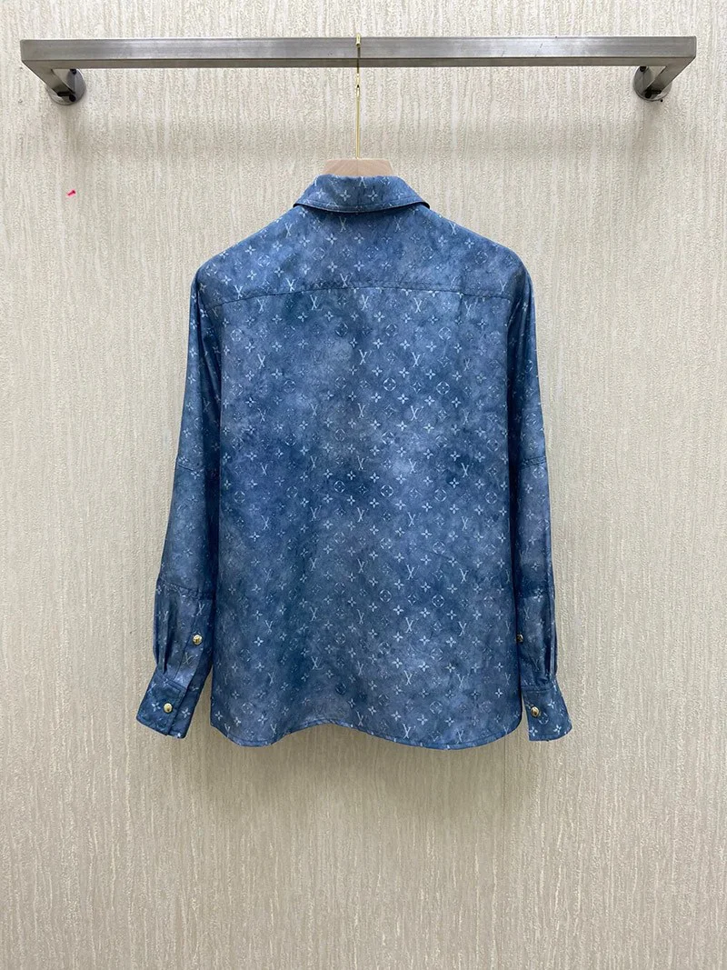 日本未入荷 ルイヴィトン シャツ コピー モノグラムクラウド ブラウス 1A9N73