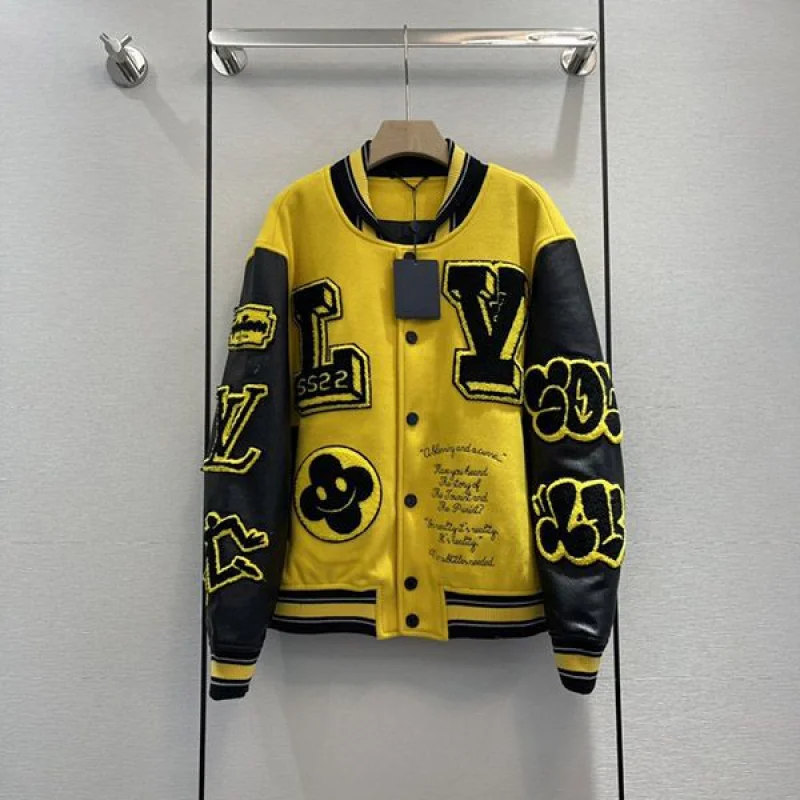 《大人気》ルイヴィトン 偽物 LV レザーエンブロイダリーバーシティ 1A9UIU