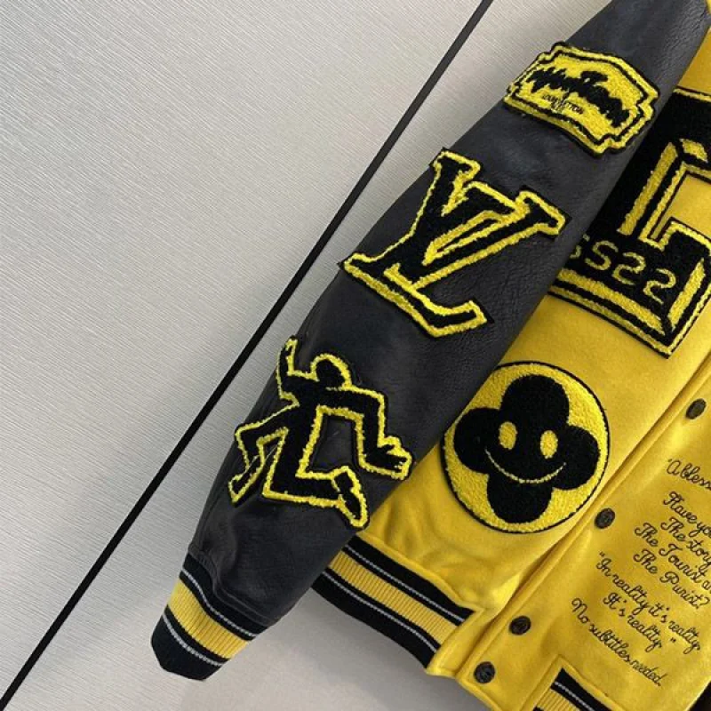 《大人気》ルイヴィトン 偽物 LV レザーエンブロイダリーバーシティ 1A9UIU