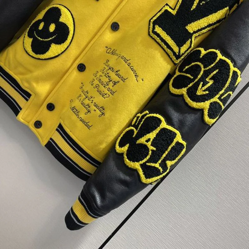 《大人気》ルイヴィトン 偽物 LV レザーエンブロイダリーバーシティ 1A9UIU