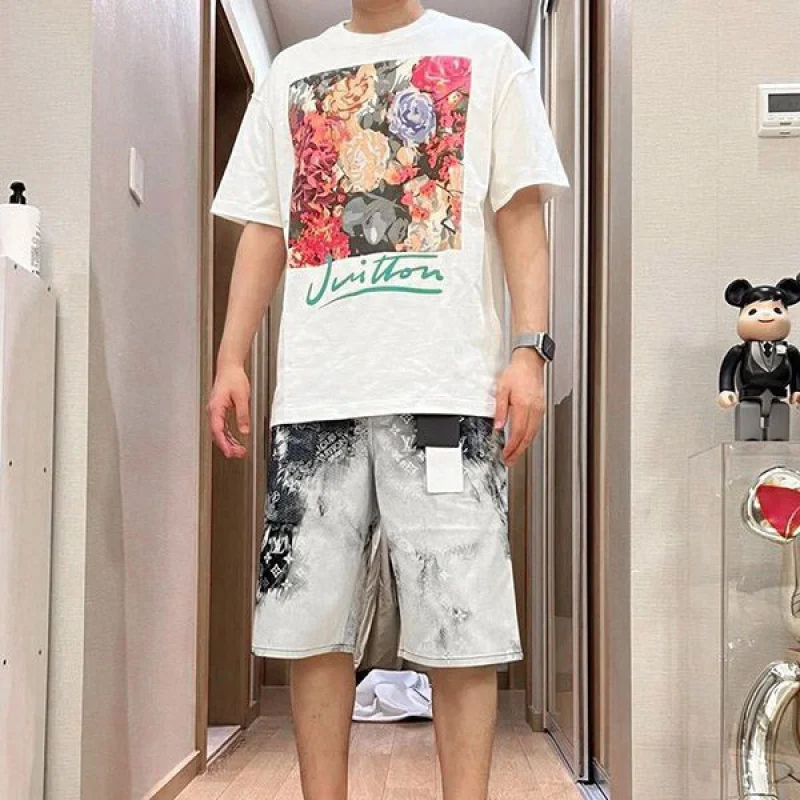 争奪戦ルイヴィトン フラワータペストリー Tシャツ コピー 1AAGWM