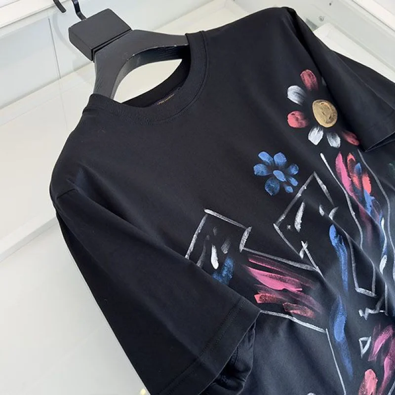 ルイヴィトン Tシャツ グラフィット 偽物 100%実物写真!vua19022