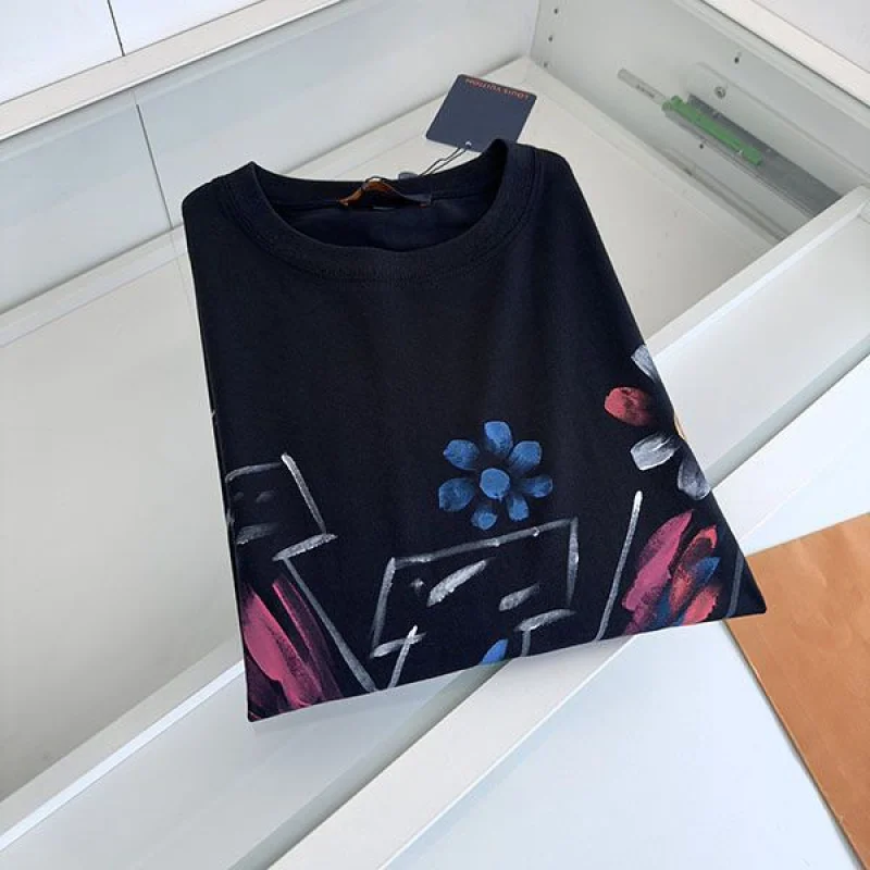 ルイヴィトン Tシャツ グラフィット 偽物 100%実物写真!vua19022