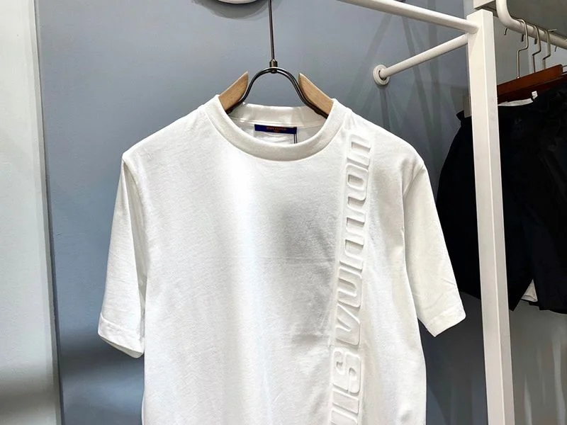完売必至☆ルイヴィトン Tシャツ コピー ウォーターカラーモノグラム☆ロゴ vua77482