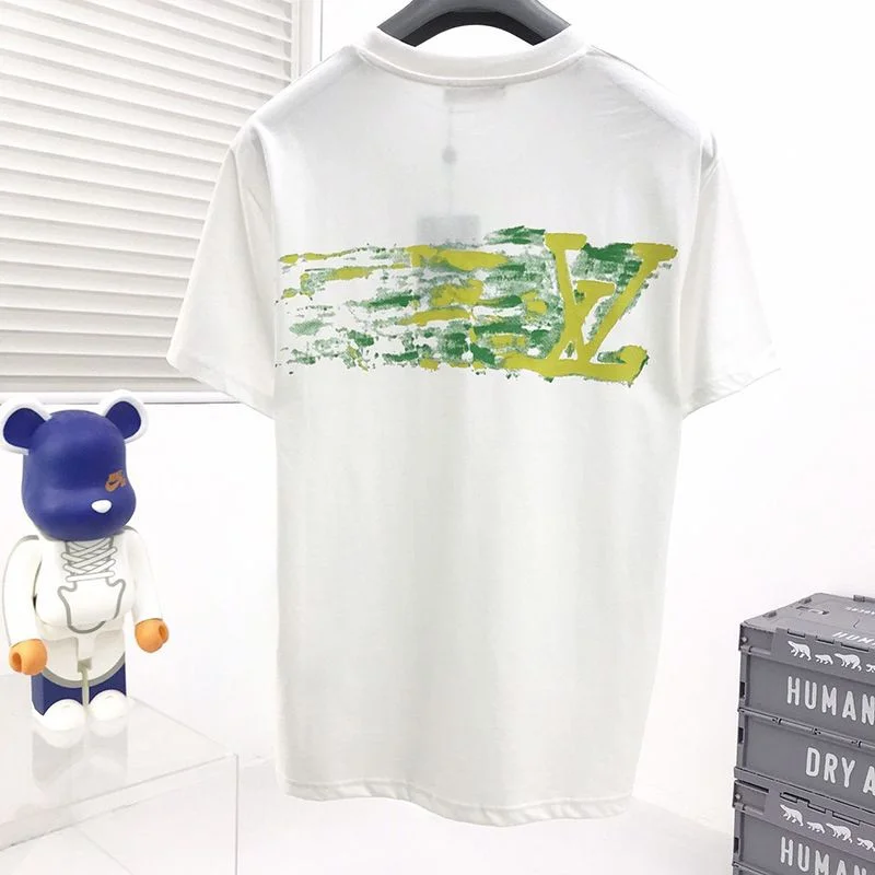 人気No1◆ルイヴィトン◆Tシャツ トップス 半袖 メンズ レッド パロディ vua95346