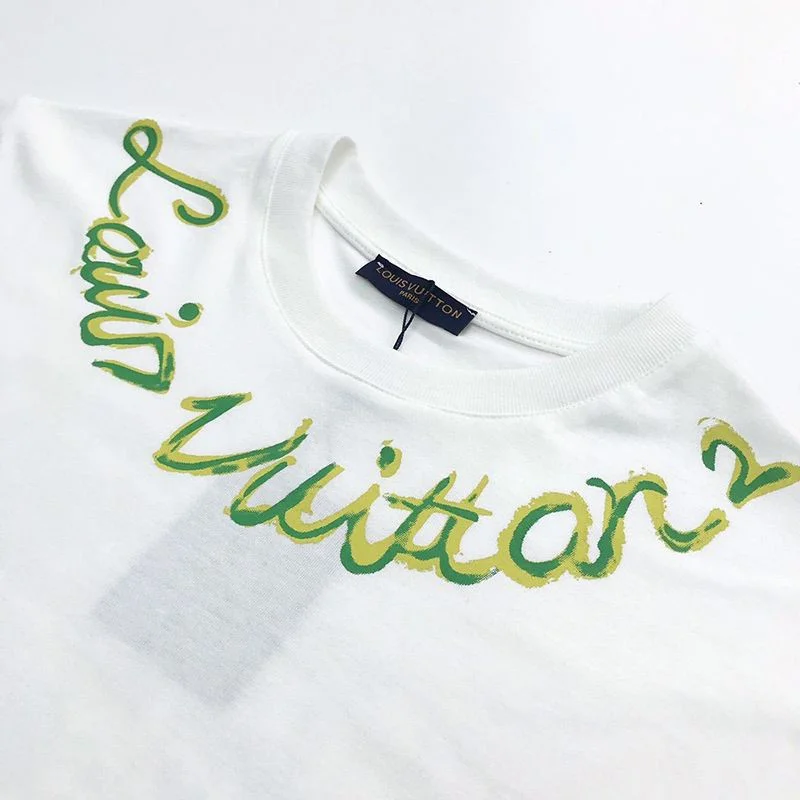 人気No1◆ルイヴィトン◆Tシャツ トップス 半袖 メンズ レッド パロディ vua95346