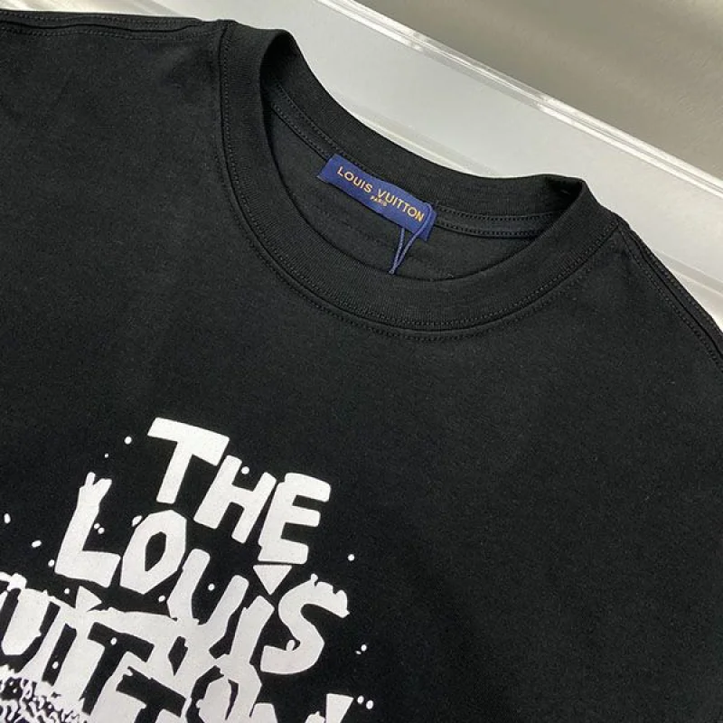 新デザインルイヴィトン LVコンサートプリントTシャツ 偽物 vun84015