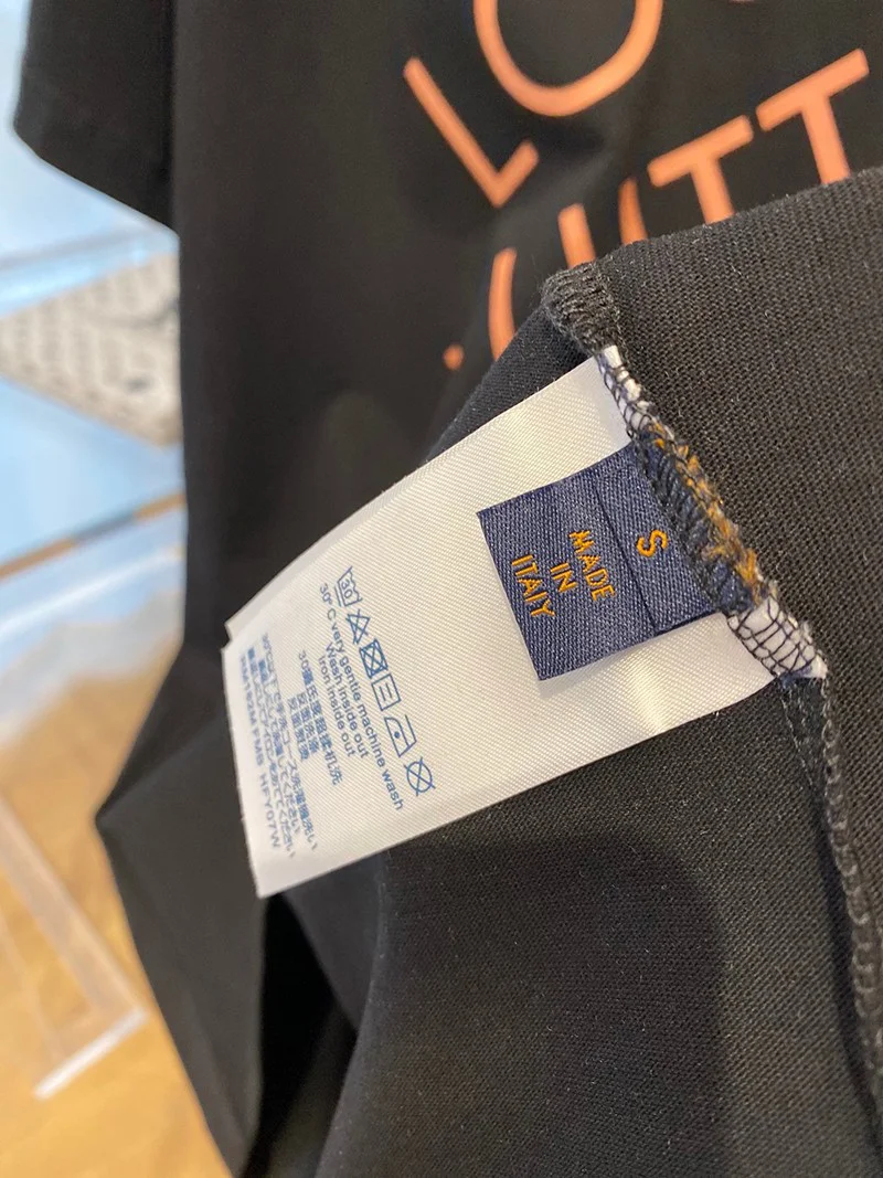 【日本未発売】ルイヴィトン Tシャツ 偽物 メゾンLVクルーネック Tシャツ ニット vub80720