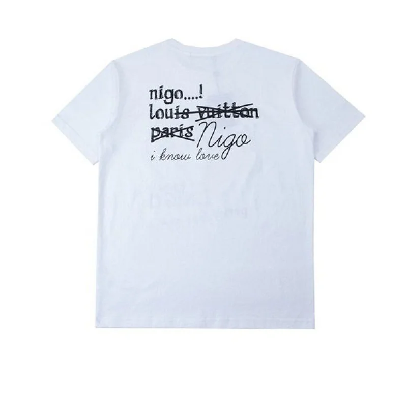 春夏新作ルイヴィトン nigo コラボ クルーネックTシャツ 偽物 ダック vuc98135