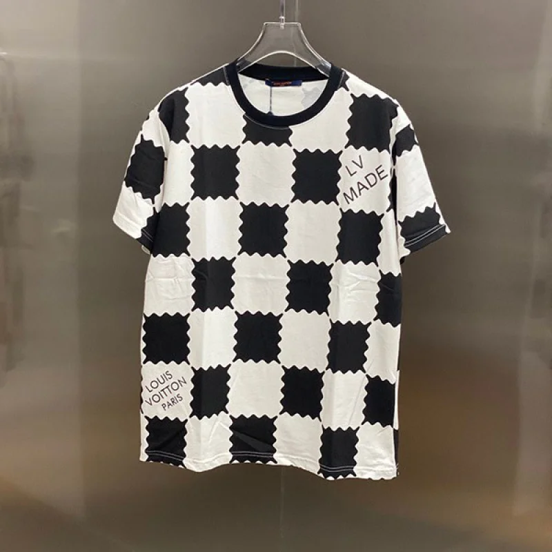 超希少!◆ルイヴィトン Tシャツ トップス 半袖 メンズ レッド 偽物 vud22163