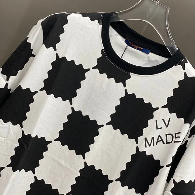 超希少!◆ルイヴィトン Tシャツ トップス 半袖 メンズ レッド 偽物 vud22163