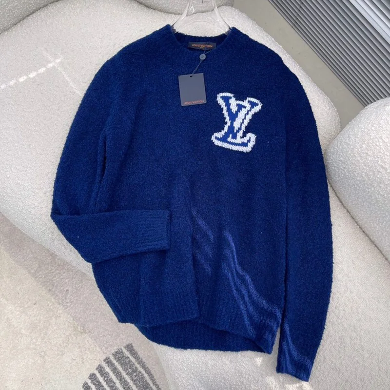 【日本未入荷】ルイヴィトン ニット コピー ステッチクルーネックニット vud62411