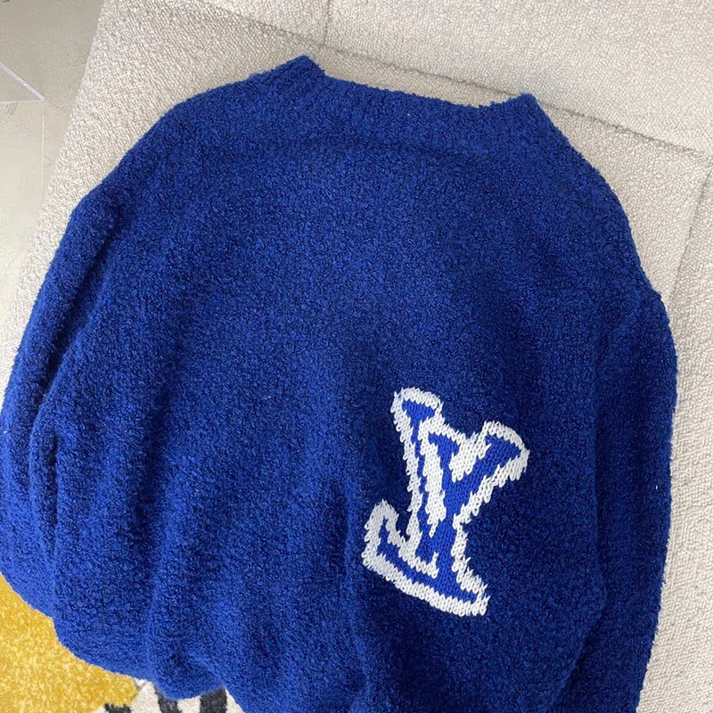 【日本未入荷】ルイヴィトン ニット コピー ステッチクルーネックニット vud62411