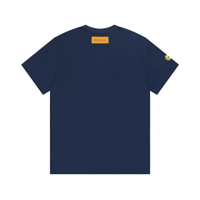 日本未入荷ルイヴィトン◆モノグラム Tシャツ ブラック 偽物 vud75428