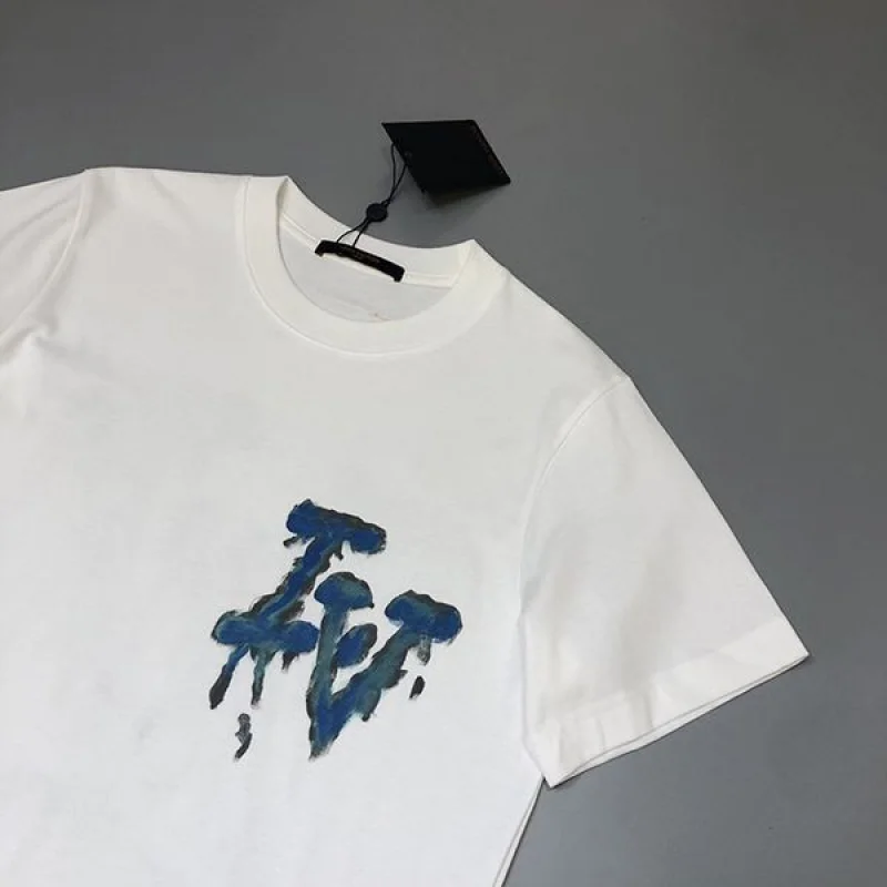 【大人気】ルイヴィトン シグネチャークルーネック Tシャツ コピー 2色 vud98146