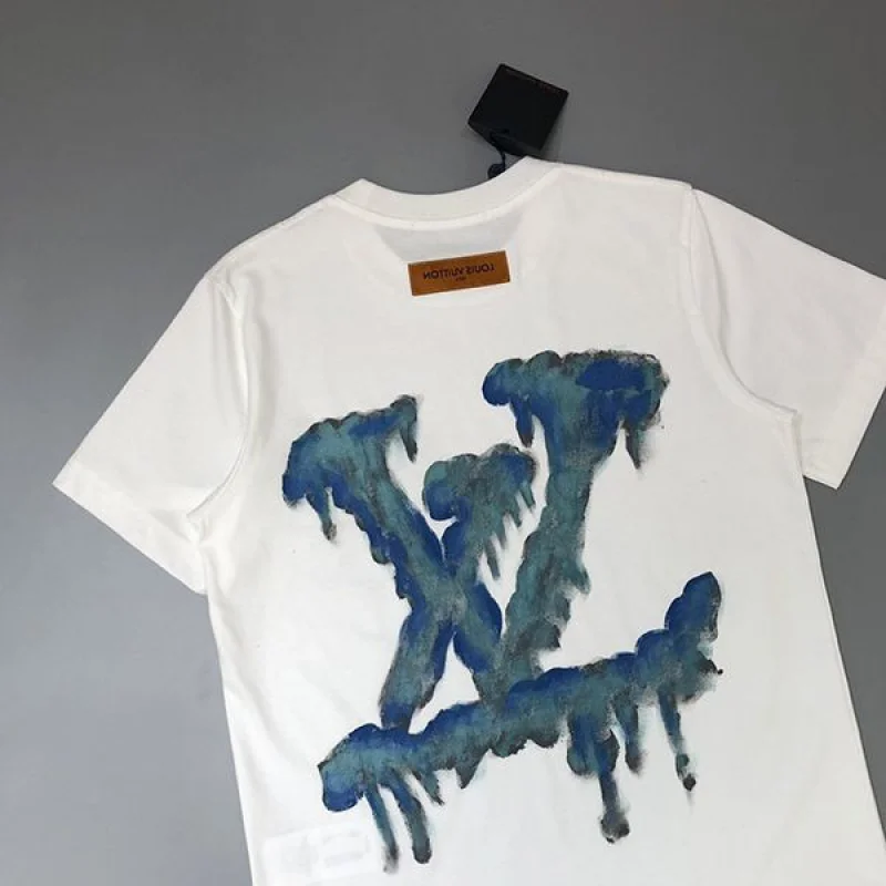 【大人気】ルイヴィトン シグネチャークルーネック Tシャツ コピー 2色 vud98146