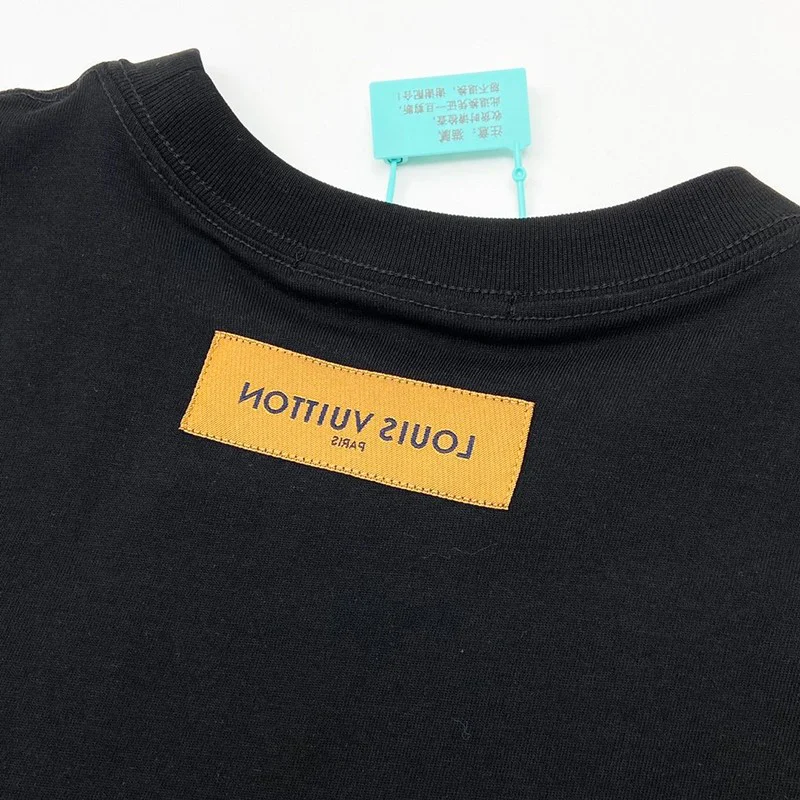 一目惚れ♪ルイヴィトン Tシャツ コピー 限定 半袖 エンブロイダリー vue04766