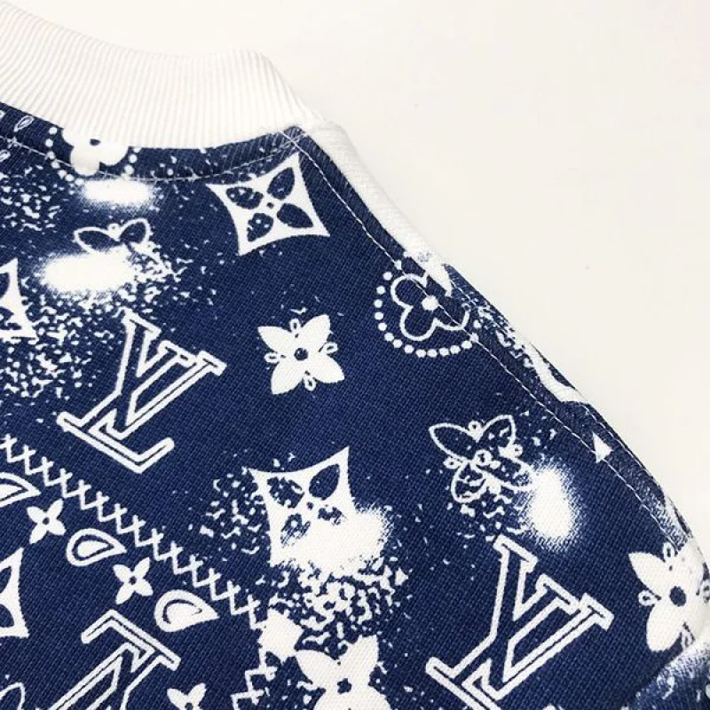 21-22AW ルイヴィトン モノグラムバンダナクルーネック コピー vue16655