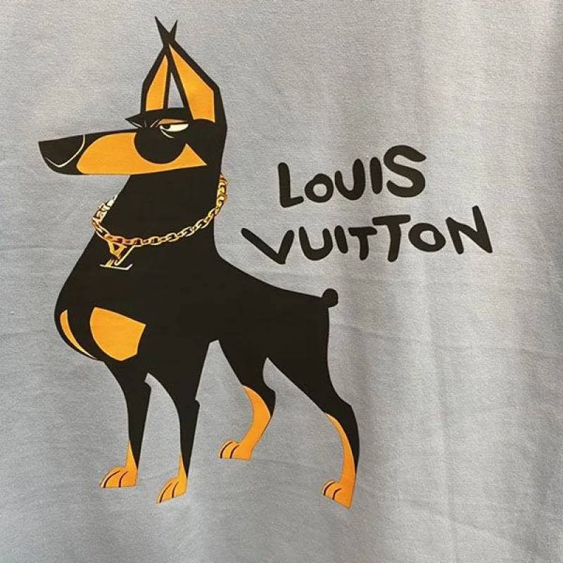 使い勝手良し ルイヴィトン 半袖 コットン ロゴ Tシャツ コピー vue75994