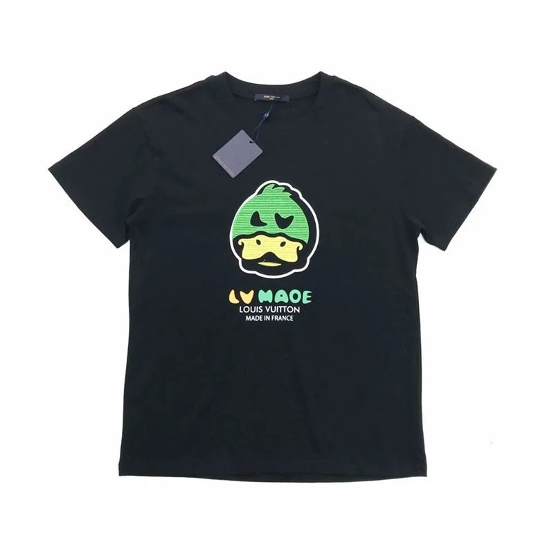 目を惹くカラー【ルイヴィトン×NIGOコラボ Tシャツ コピー】ダック クルーネック vue97675