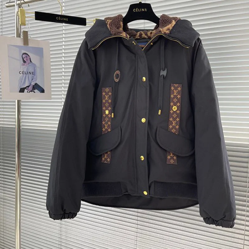 大人気!ルイヴィトン 偽物 モノグラムアクセントパーカ vuf31150